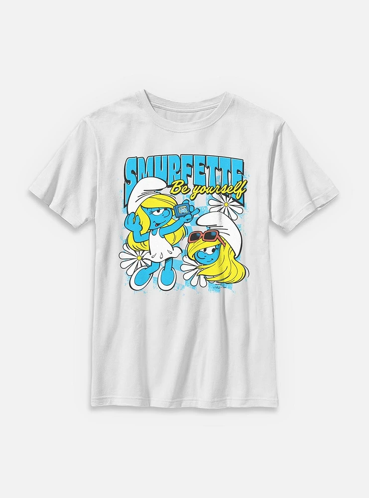 The Smurfs Smurfette Be Yourself Youth T-Shirt