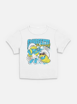 The Smurfs Smurfette Be Yourself Women Baby T-Shirt