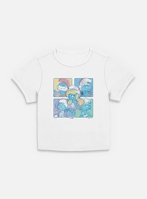 The Smurfs Smurf Boxup Women Baby T-Shirt