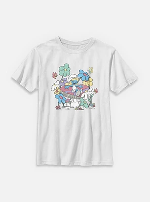 The Smurfs Mushroom Life Youth T-Shirt