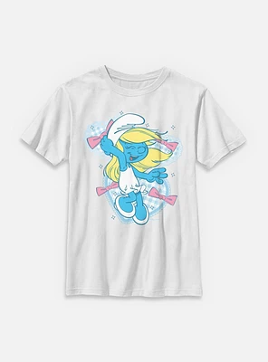 The Smurfs Coquette Smurfette Youth T-Shirt