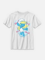 The Smurfs Coquette Smurfette Youth T-Shirt