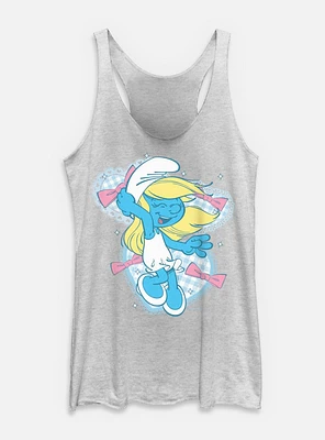 The Smurfs Coquette Smurfette Womens Tank Top