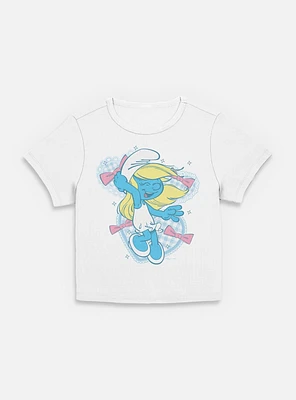 The Smurfs Coquette Smurfette Women Baby T-Shirt