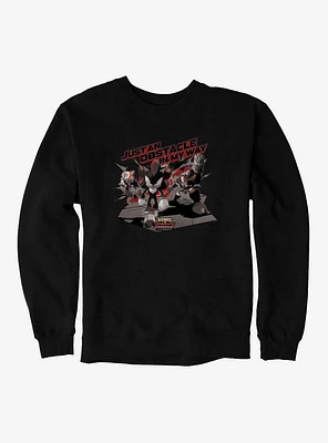 Sonic X Shadow Generations: Dark Beginnings Just An Obstacle My Way Sweatshirt