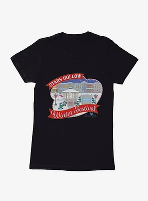 Gilmore Girls Stars Hollow Winter Fest Womens T-Shirt