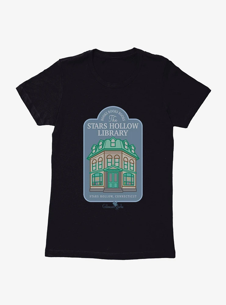 Gilmore Girls The Stars Hollow Library Womens T-Shirt