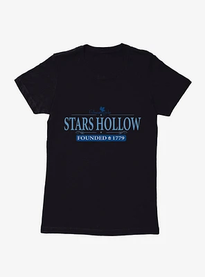 Gilmore Girls Stars Hollow Founded 1779 Womens T-Shirt