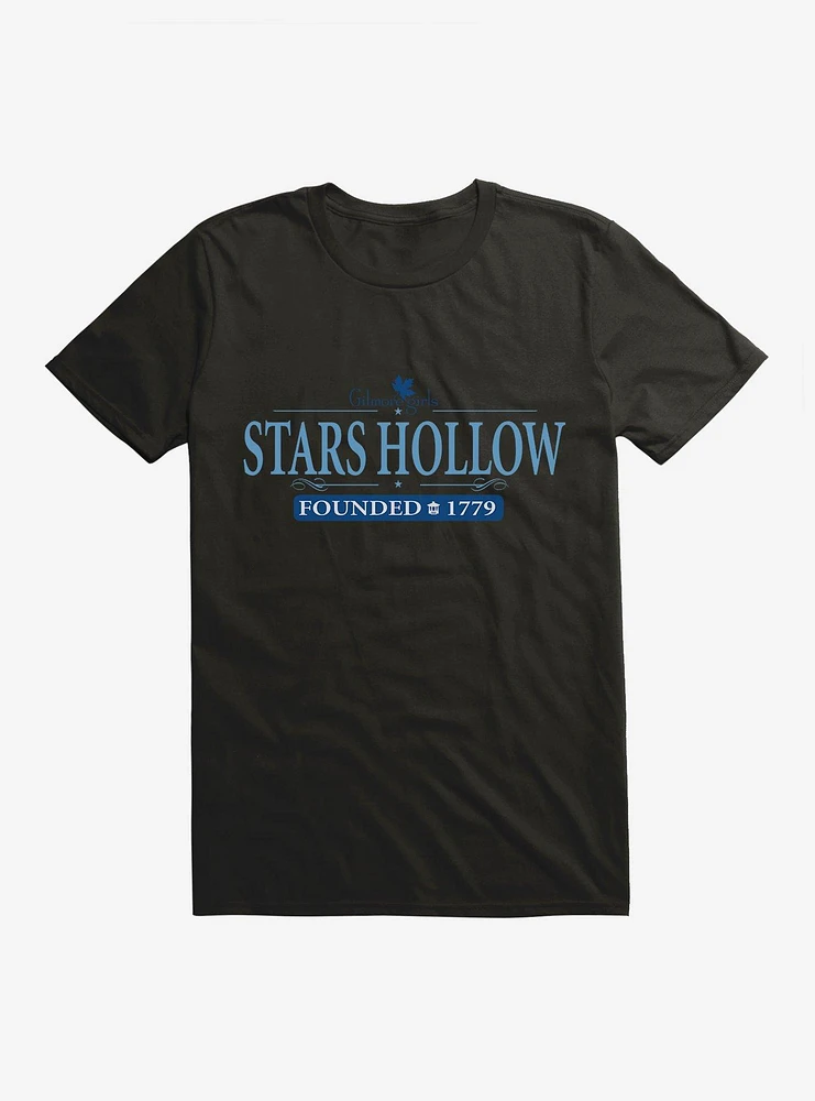 Gilmore Girls Stars Hollow Founded 1779 T-Shirt