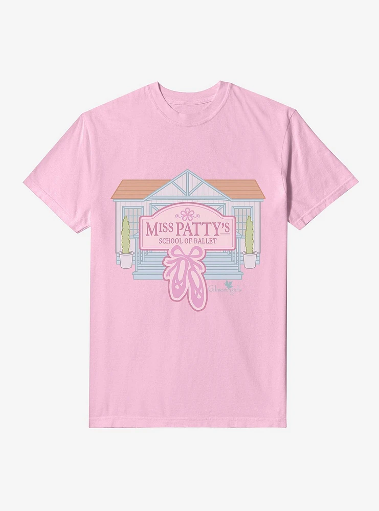 Gilmore Girls Miss Patty's School Of Ballet Garment-Dyed T-Shirt