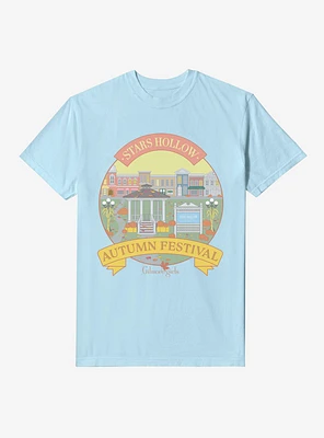 Gilmore Girls Stars Hollow Autumn Festival Garment-Dyed T-Shirt