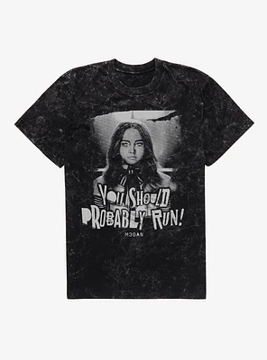 M3GAN You Should Probably Run! Mineral Wash T-Shirt