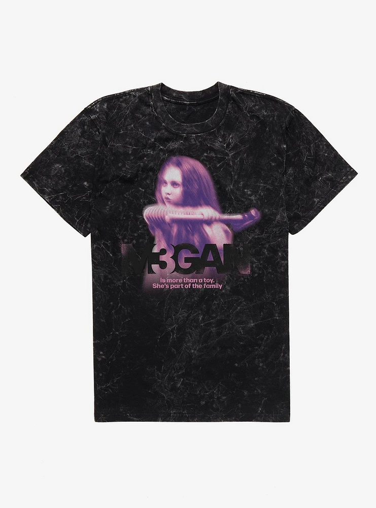 M3GAN Is More Than A Toy Mineral Wash T-Shirt