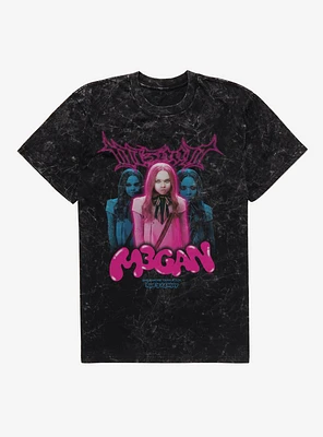 M3GAN She's Family Mineral Wash T-Shirt