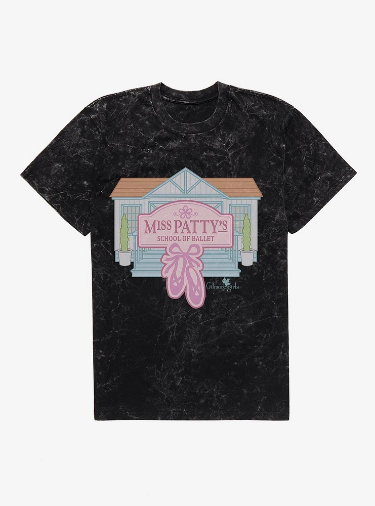 Gilmore Girls Miss Patty's School Of Ballet Mineral Wash T-Shirt
