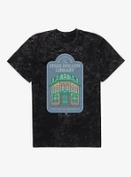 Gilmore Girls The Stars Hollow Library Mineral Wash T-Shirt