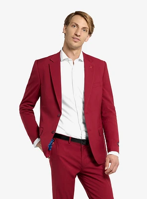 Daily Bright Burgundy Suit