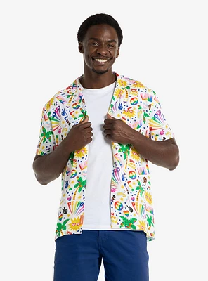 Tropic Pride Button-Up Shirt