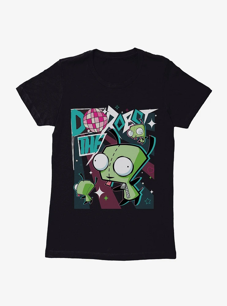 Invader Zim Do The Robot GIR Womens T-Shirt
