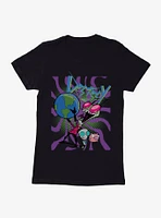 Invader Zim Destroy The World Womens T-Shirt
