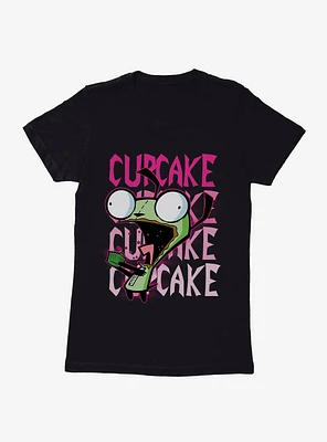 Invader Zim Cupcake GIR Womens T-Shirt