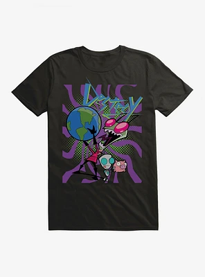 Invader Zim Destroy The World T-Shirt