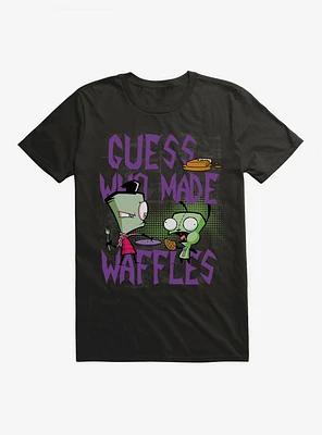 Invader Zim Guess Who Made Waffles T-Shirt