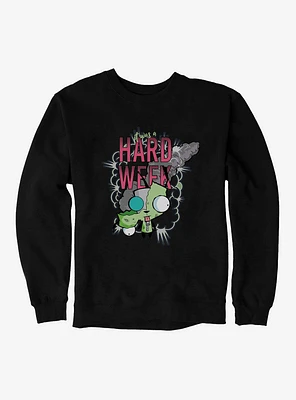 Invader Zim Hard Week GIR Sweatshirt
