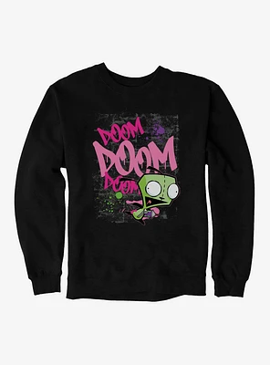 Invader Zim Doom Graffiti GIR Sweatshirt