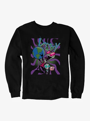 Invader Zim Destroy The World Sweatshirt