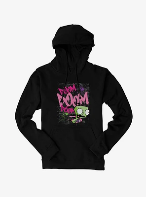 Invader Zim Doom Graffiti GIR Hoodie