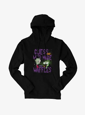 Invader Zim Guess Who Made Waffles Hoodie