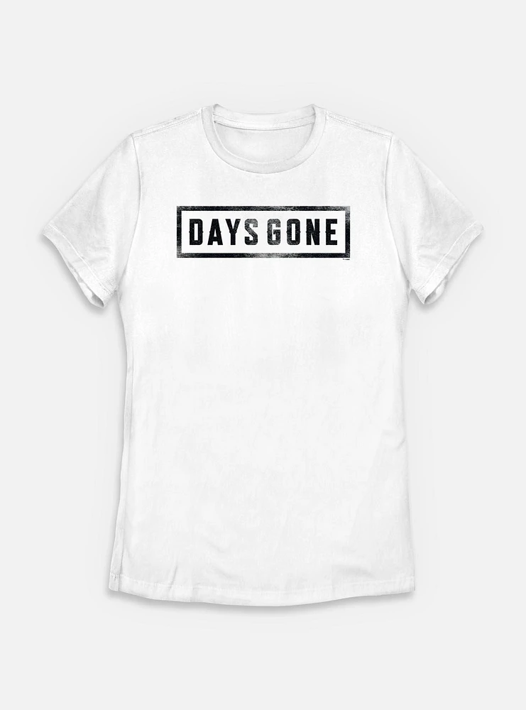 Days Gone Logo Style Womens T-Shirt