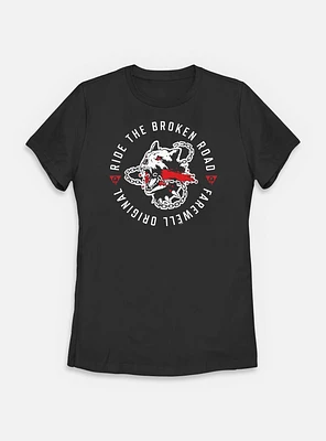 Days Gone Mongrel Ride The Broken Road Womens T-Shirt