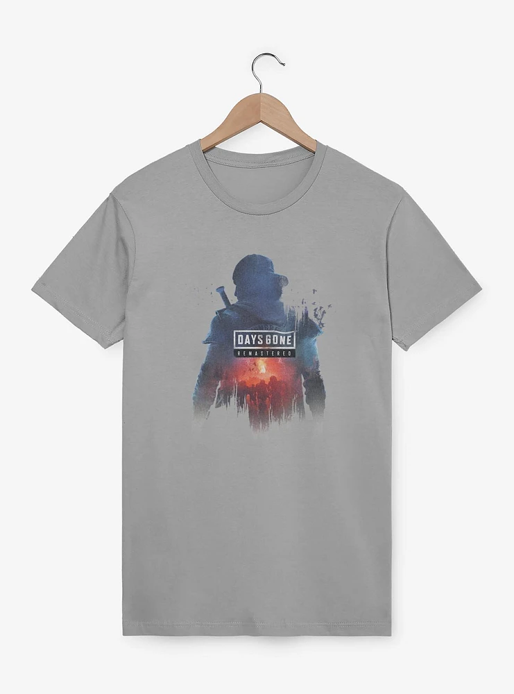 Days Gone Remastered Sillouette Logo T-Shirt