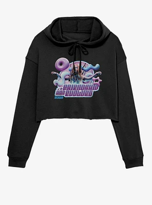 M3GAN Friendship Has Evolved Womens Crop Hoodie