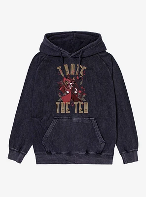 Hazbin Hotel Alastor That's The Tea Mineral Wash Hoodie