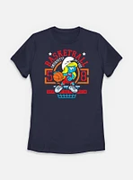 The Smurfs Basketball Smurfette  Womens T-Shirt