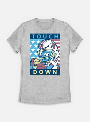 The Smurfs Smurf Touch Down Womens T-Shirt