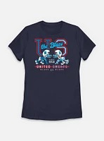 The Smurfs Blues vs Football Womens T-Shirt