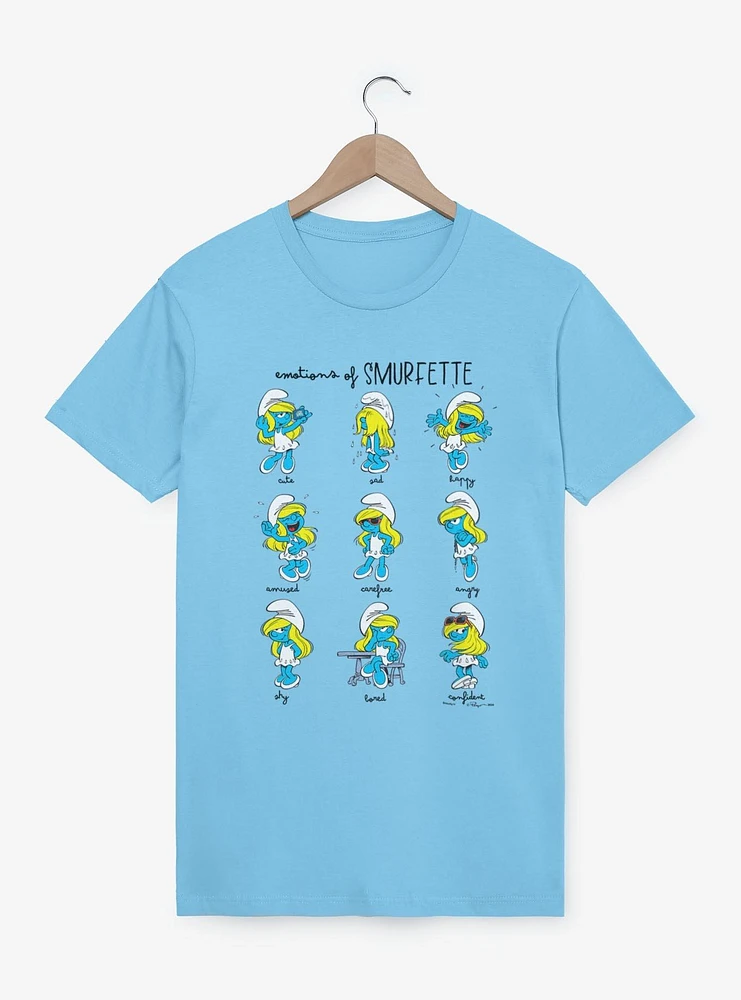 The Smurfs Emotions Of Smurfette T-Shirt