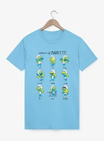 The Smurfs Emotions Of Smurfette T-Shirt