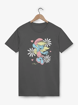 The Smurfs Floral Daisy Smurf T-Shirt