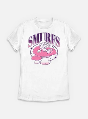 The Smurfs Galaxy Mushroom Vibes  Womens T-Shirt