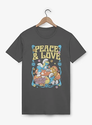 The Smurfs Peace & Love T-Shirt