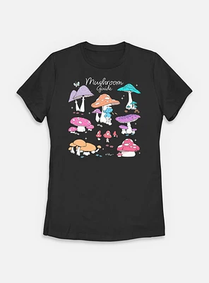 The Smurfs Mushroom Guide Womens T-Shirt