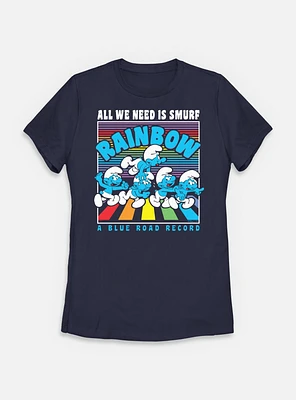 The Smurfs All We Need Is Smurf Womens T-Shirt