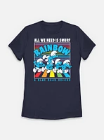 The Smurfs All We Need Is Smurf Womens T-Shirt
