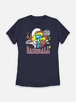 The Smurfs Smurfette Baseball Womens T-Shirt