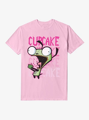 Invader Zim Cupcake GIR Garment-Dyed T-Shirt